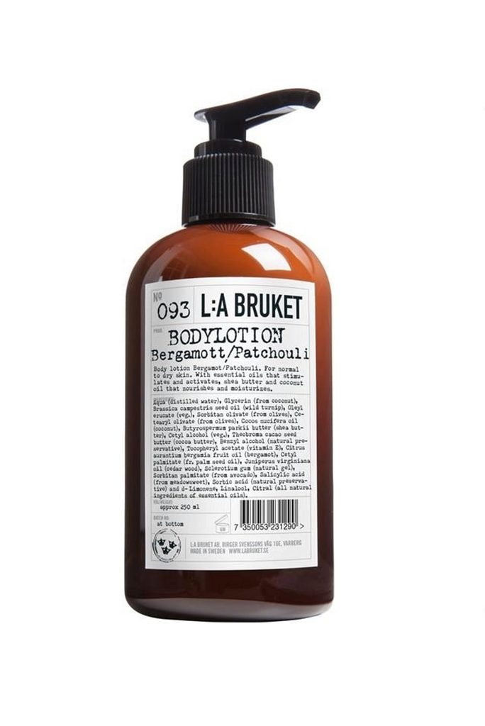 L:A BRUKET 093 Body lotion Bergamot/ Patchouli