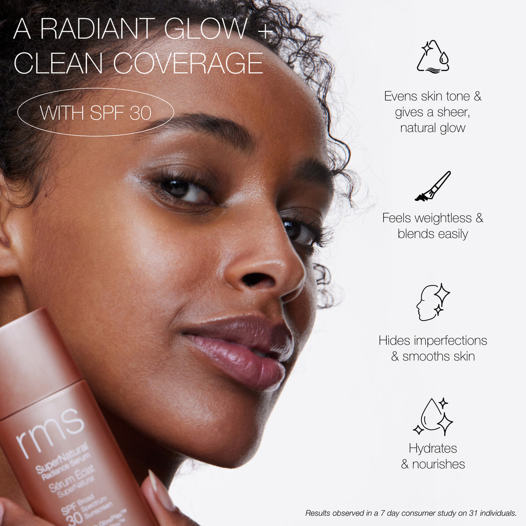RMS SuperNatural Radiance Serum Broad Spectrum SPF 30