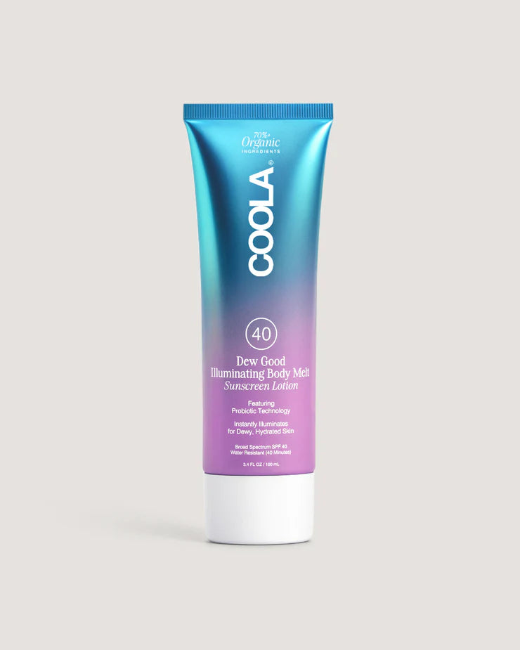 COOLA Dew Good Illuminating Body Melt Lotion SPF 40