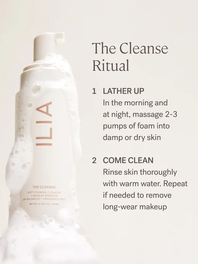 ILIA The Cleanse Soft Foaming Cleanser