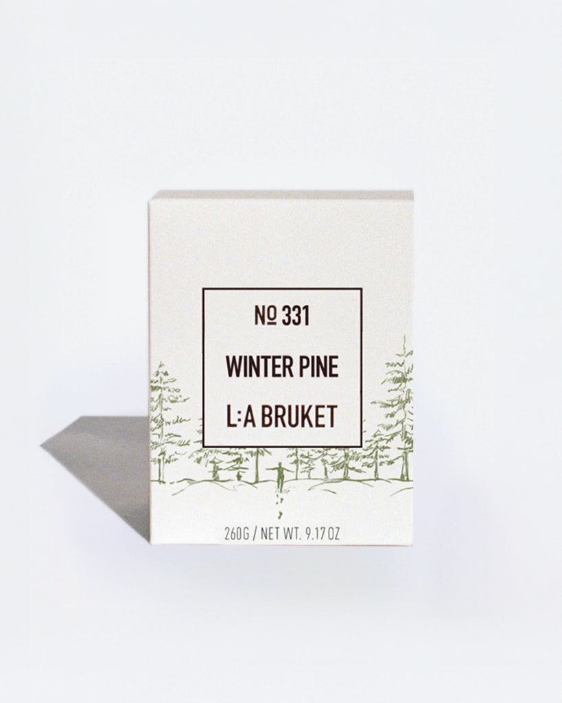 L:A BRUKET 331 Candle Winter Pine