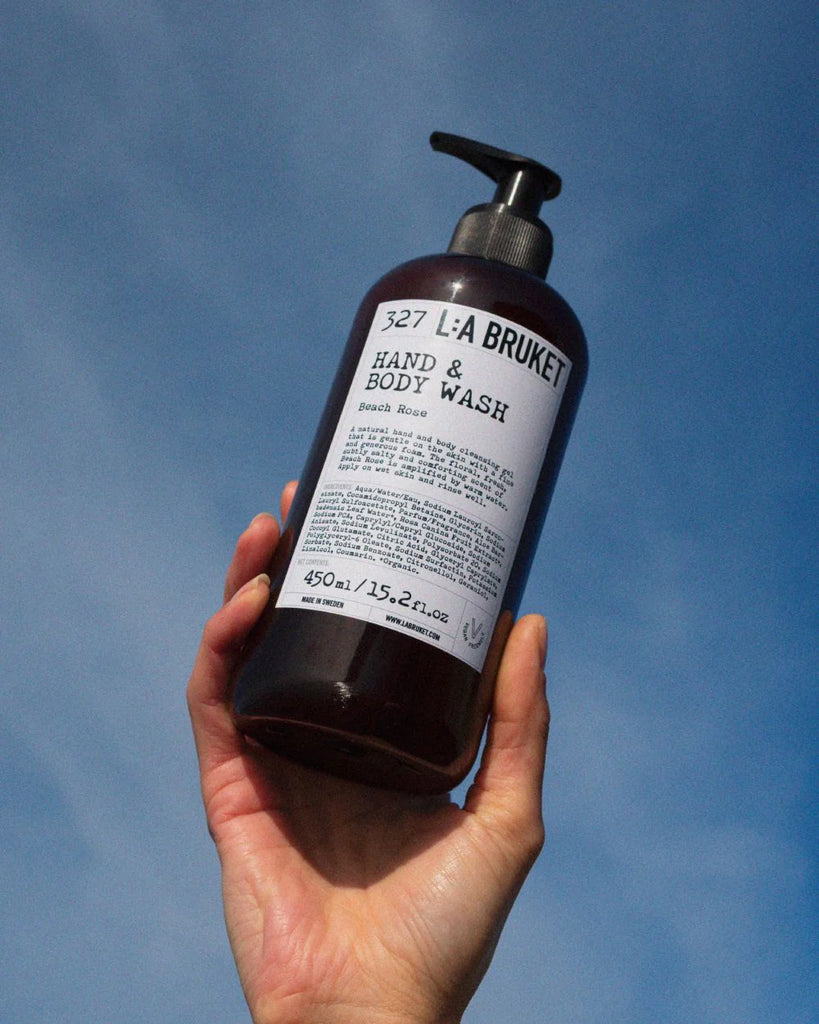 L:A BRUKET 327 Hand & Body Wash Beach Rose