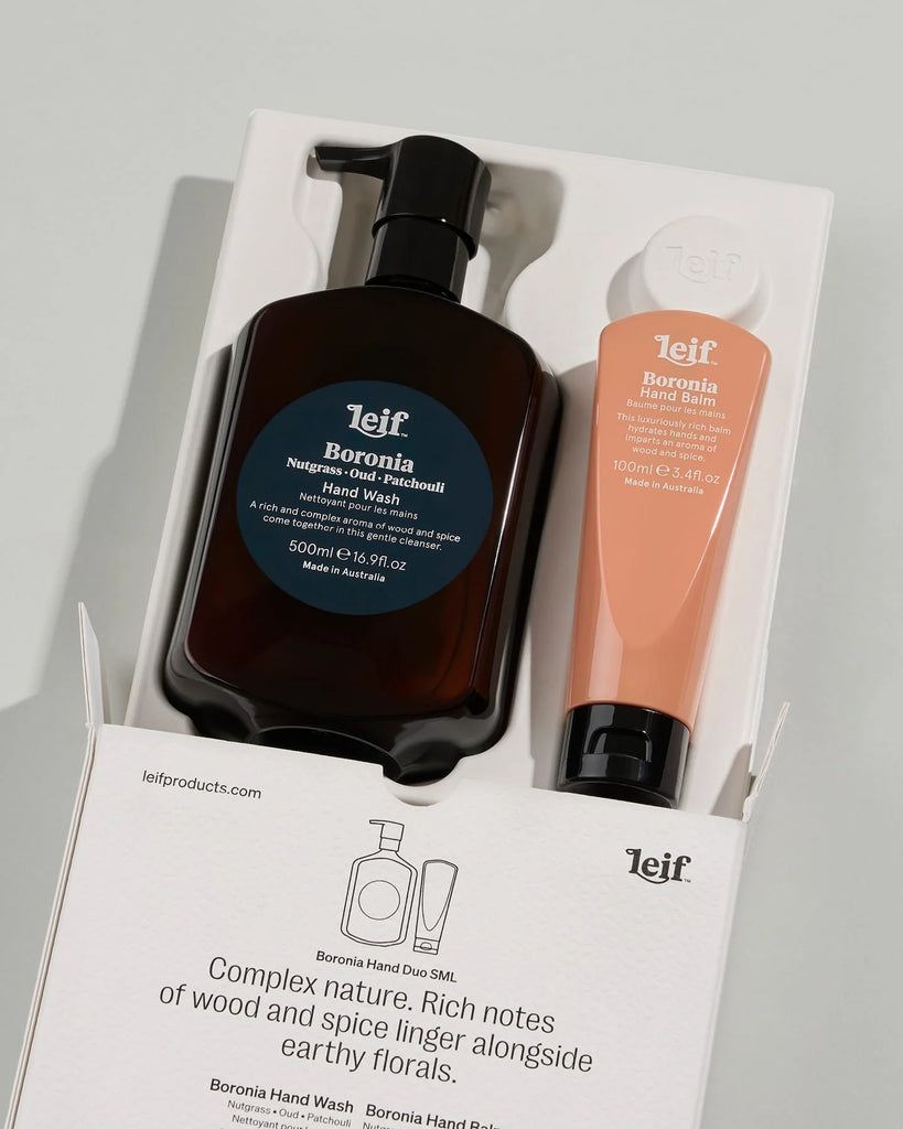 LEIF Limited Edition Holiday Boronia Hand Duo