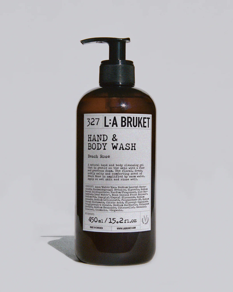 L:A BRUKET 327 Hand & Body Wash Beach Rose