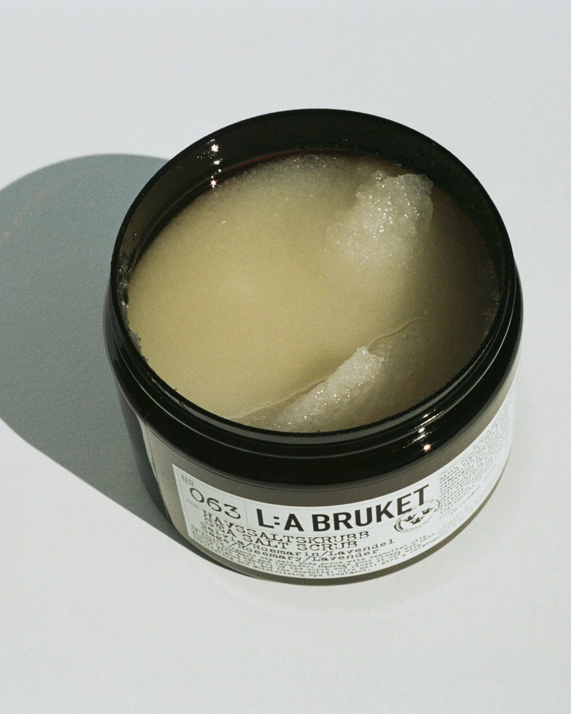 L:A BRUKET 063 Sea salt scrub Sage / Rosemary / Lavender