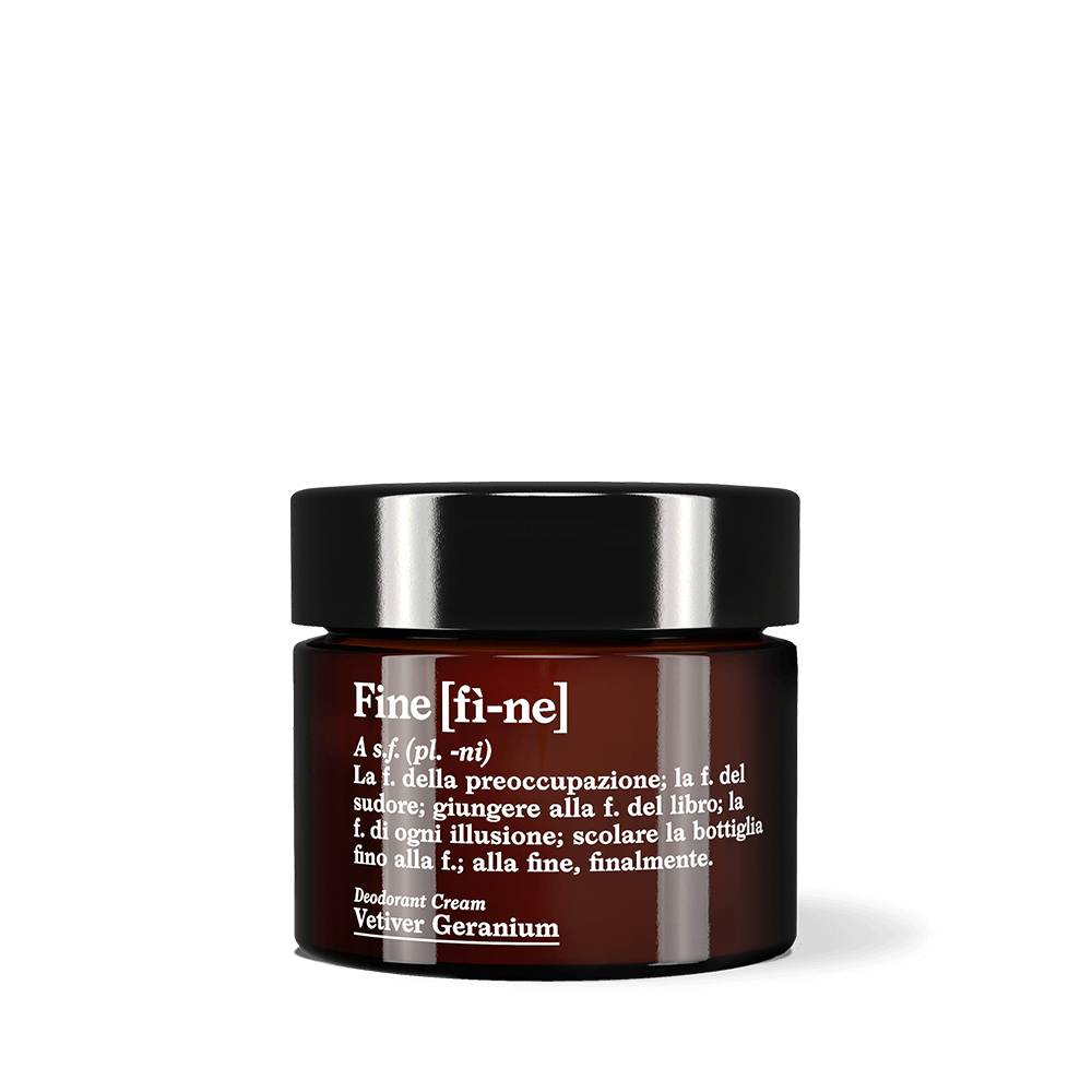 FINE (fi-ne) deodorant 50g glass jar