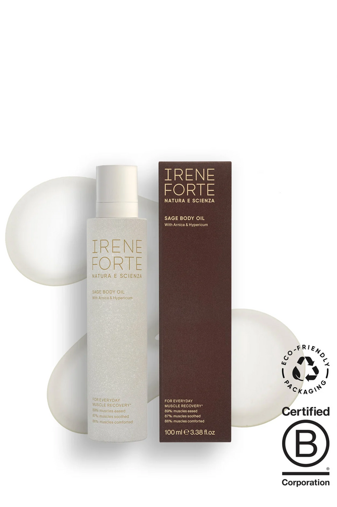 IRENE FORTE SKINCARE SAGE BODY OIL With Arnica & Hypericum
