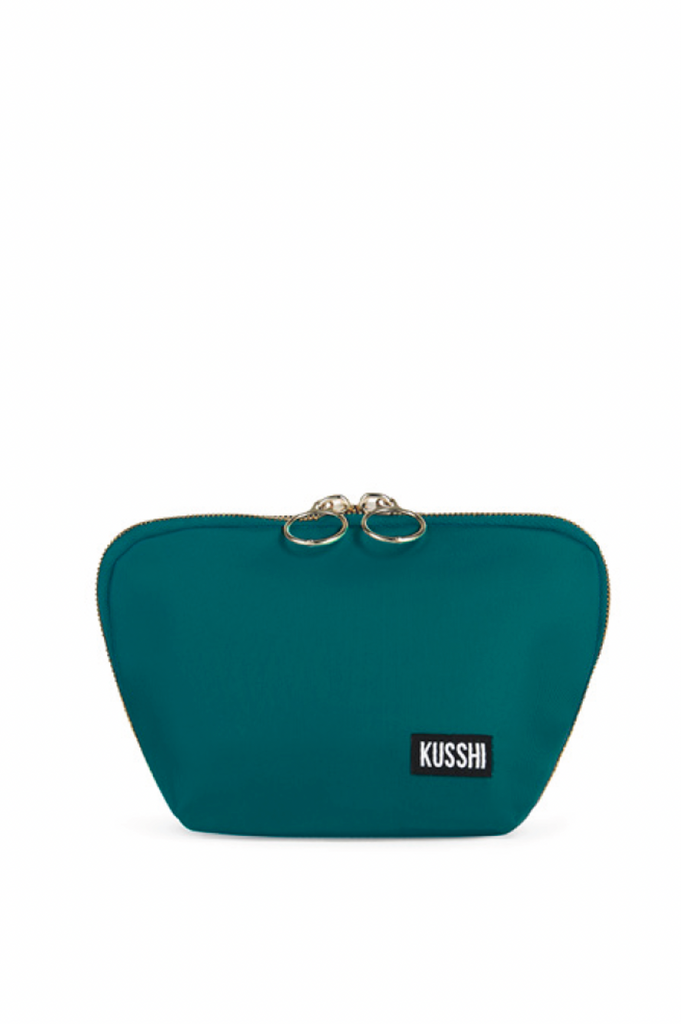 KUSSHI Jewel Tone Collection - Jade with Blush interior