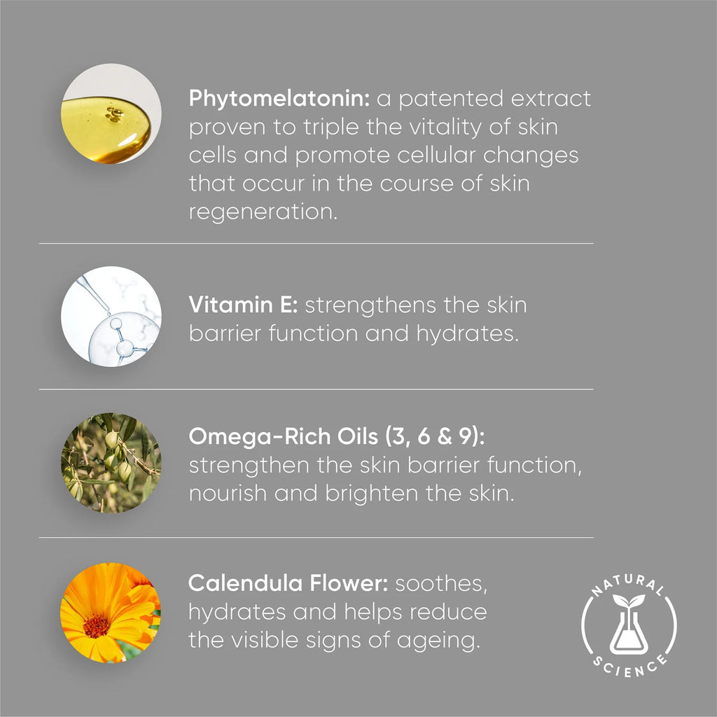 IRENE FORTE SKINCARE PISTACHIO BODY OIL With Phytomelatonin
