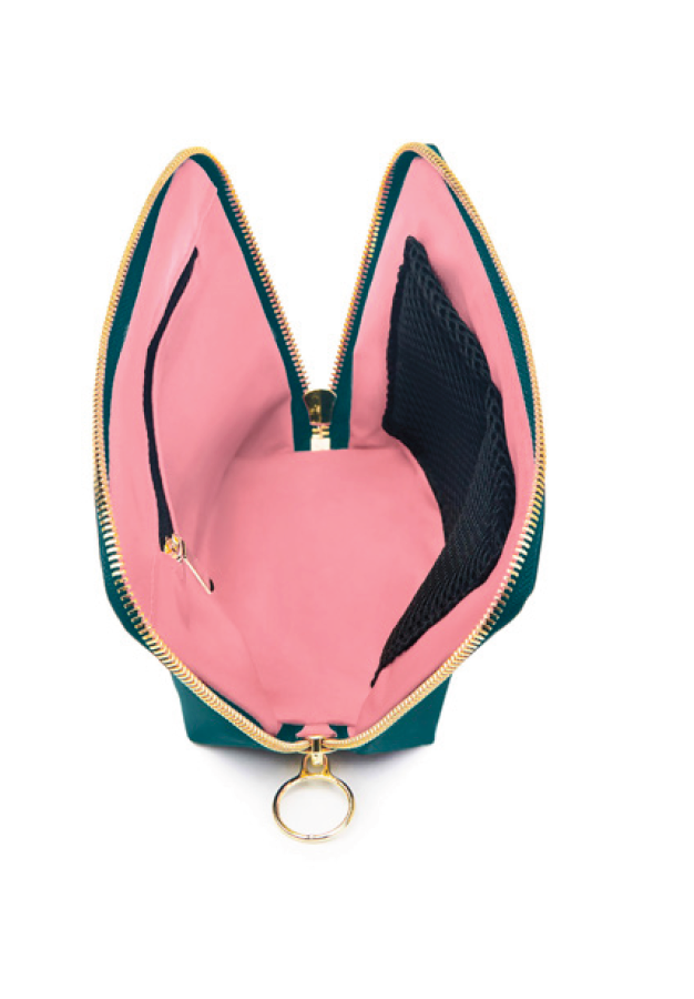 KUSSHI Jewel Tone Collection - Jade with Blush interior