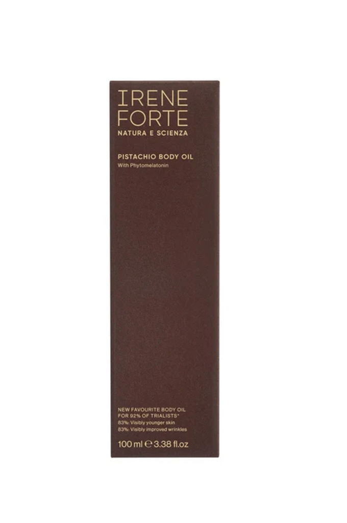 IRENE FORTE SKINCARE PISTACHIO BODY OIL With Phytomelatonin