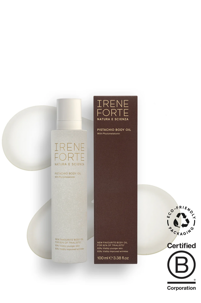 IRENE FORTE SKINCARE PISTACHIO BODY OIL With Phytomelatonin