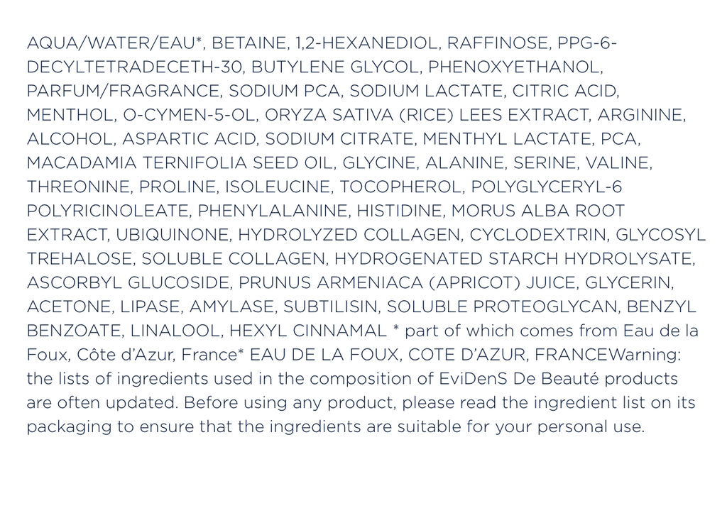 EviDens de Beauté The Rebalancing Essence