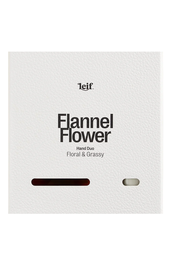 LEIF Flannel Flower Hand Duo