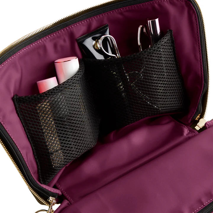 KUSSHI NEW Collection Metallic Bronze Leather with Bordeaux lining