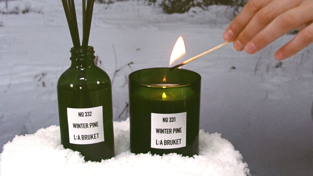 L:A BRUKET 331 Candle Winter Pine