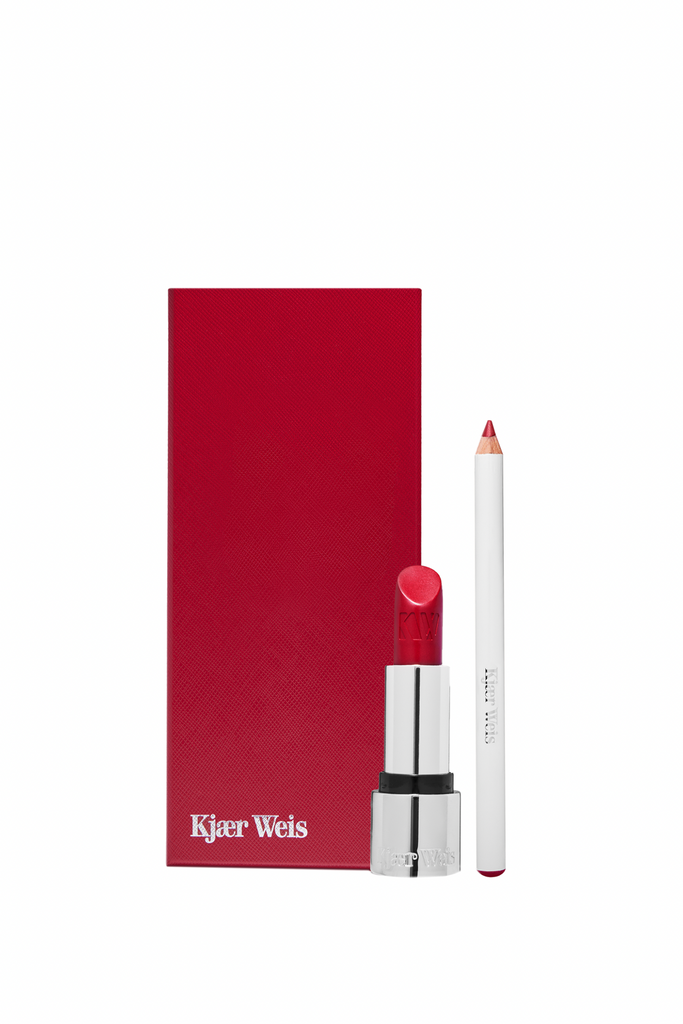 KJAER WEIS KW Perfect Lip Set in RED