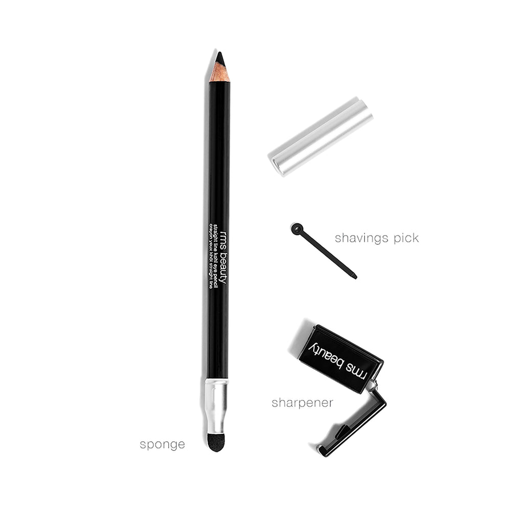 RMS STRAIGHT LINE KOHL EYE PENCIL WITH SHARPENER