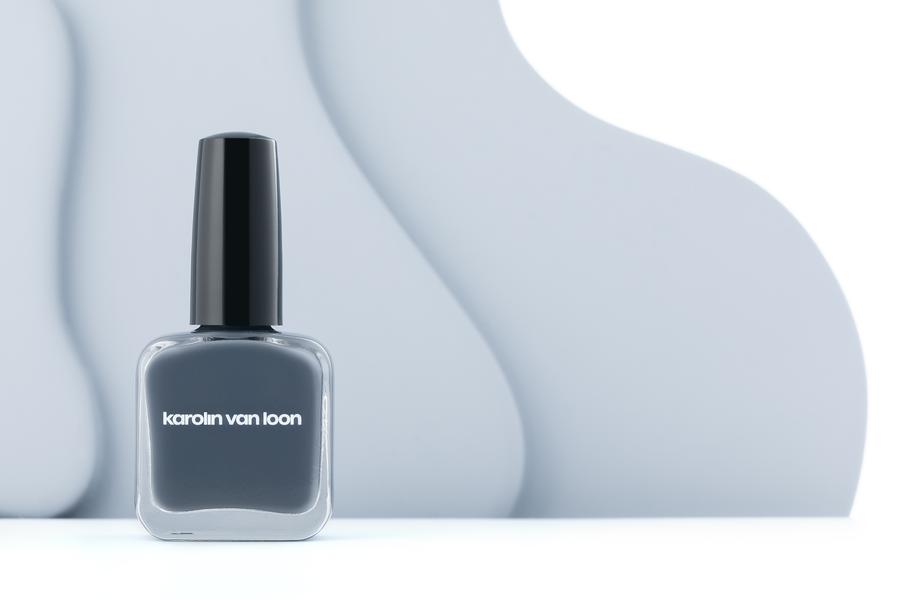 Karolin Van Loon Nail Polish 06 Bleu Cendré