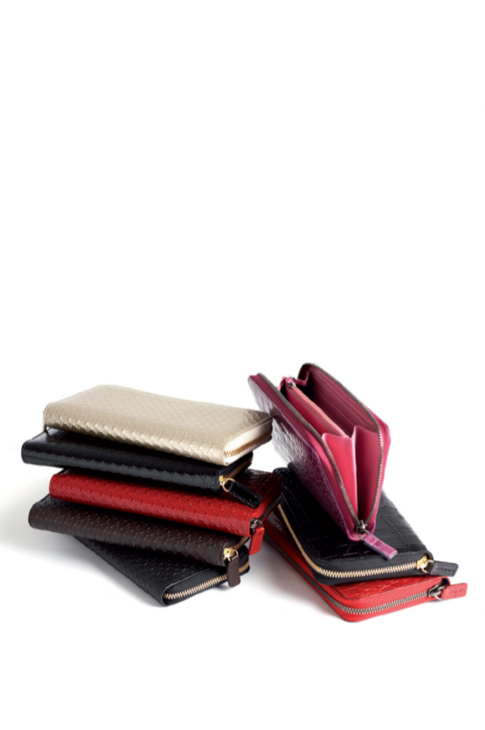 AMOUAGE Leather Wallet zip round large
