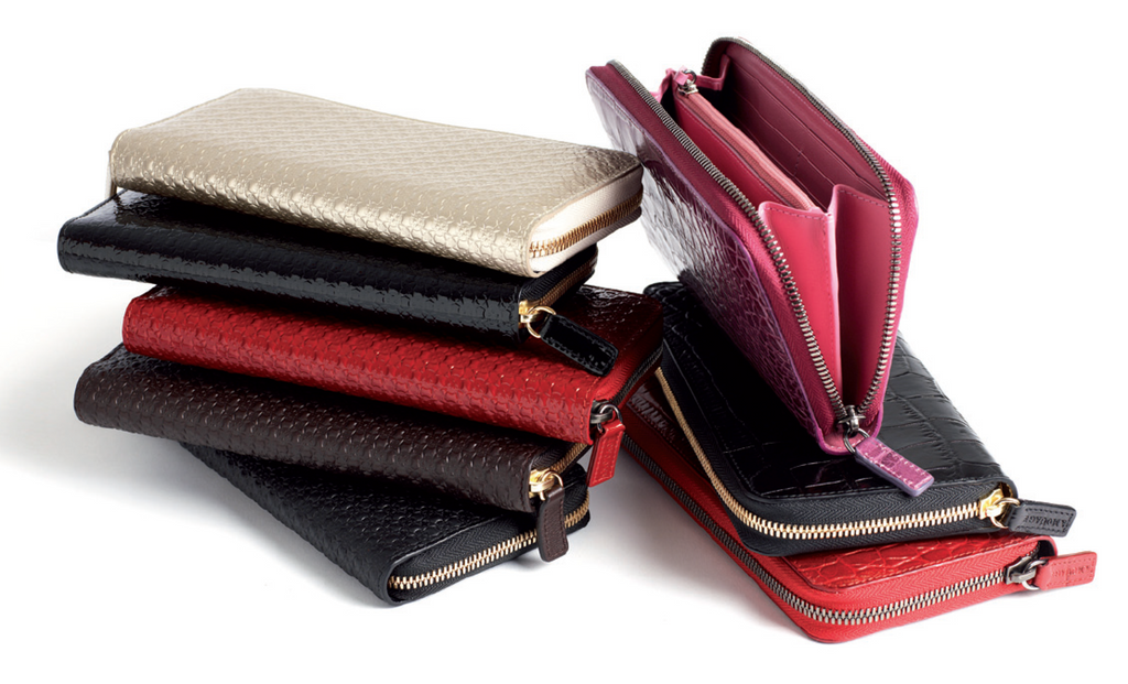 AMOUAGE Leather Wallet zip round large