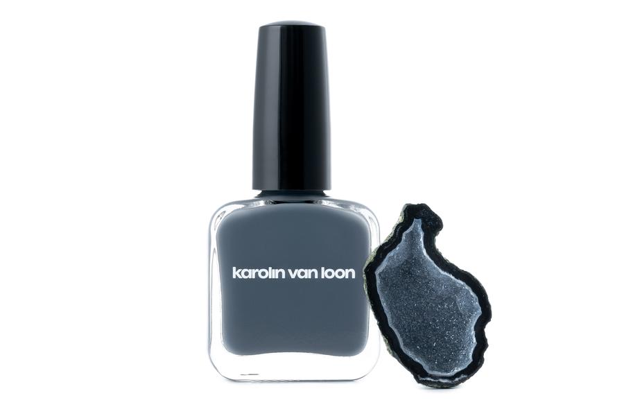 Karolin Van Loon Nail Polish 06 Bleu Cendré