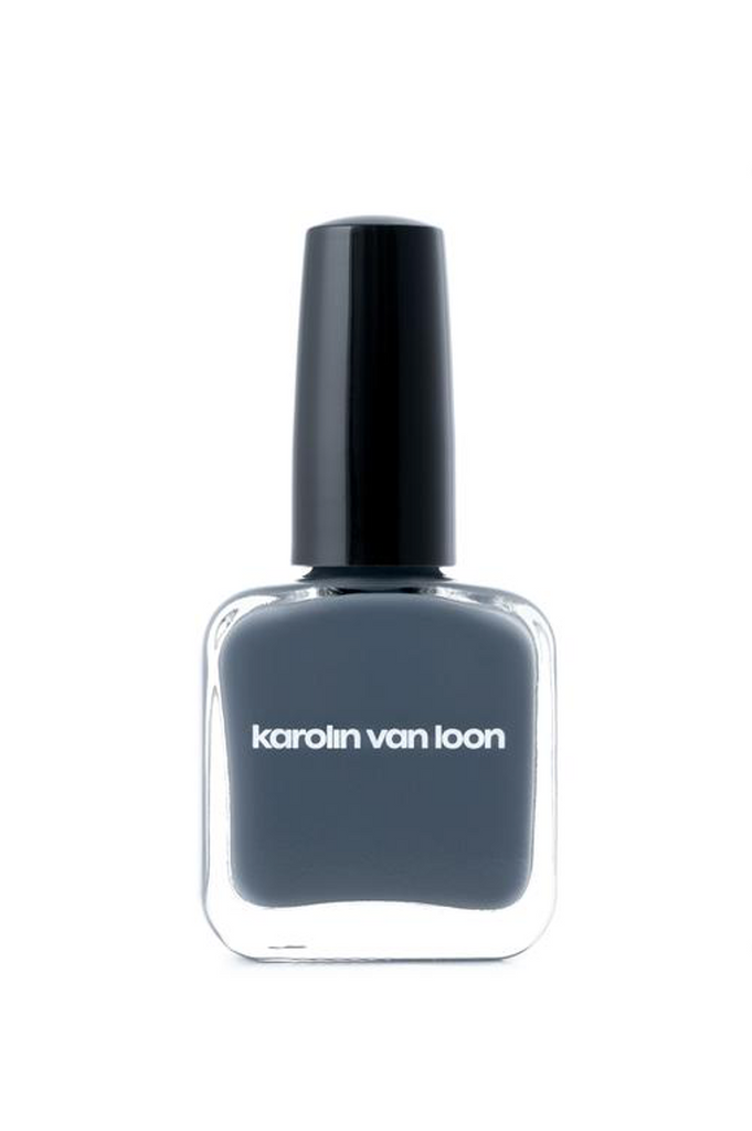 Karolin Van Loon Nail Polish 06 Bleu Cendré