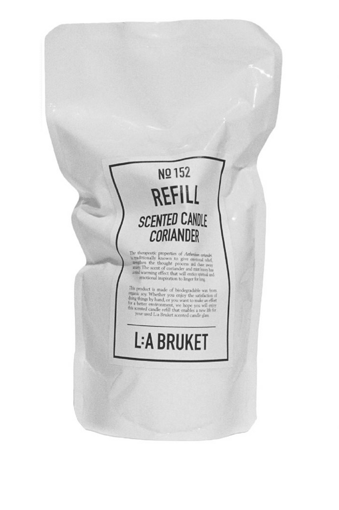 L:A BRUKET 152 Scented candle Coriander REFILL