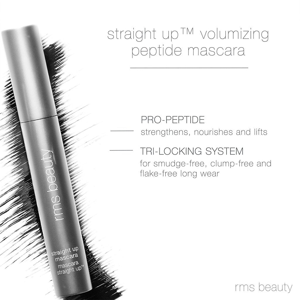 RMS RMS STRAIGHT UP™ VOLUMIZING PEPTIDE MASCARA