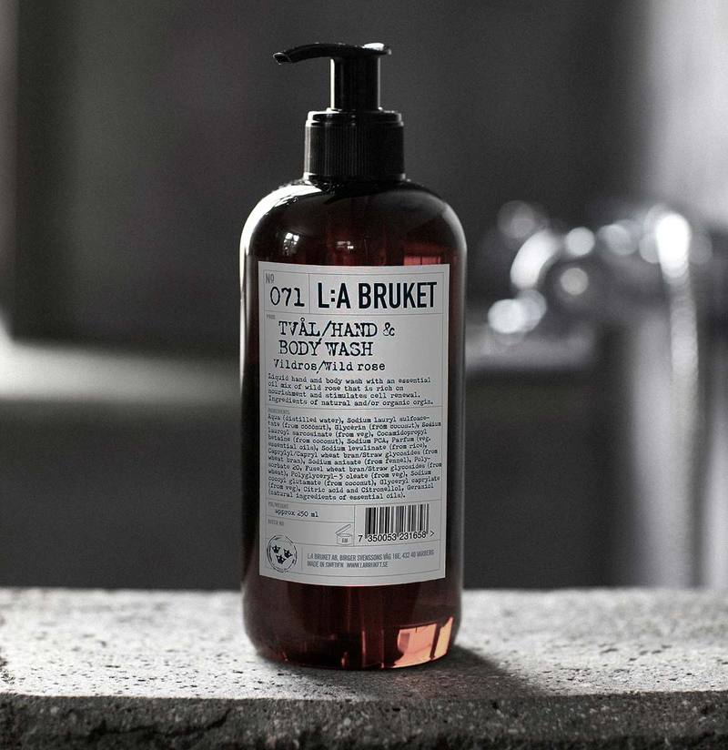 L:A BRUKET 071 Hand & body wash Wild Rose