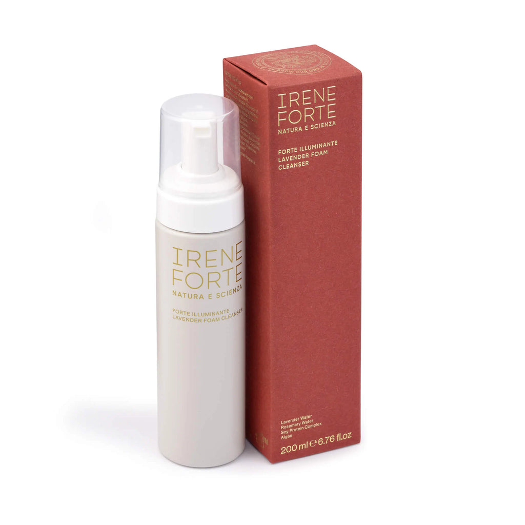 IRENE FORTE SKINCARE LAVENDER FOAM CLEANSER FORTE ILLUMINANTE