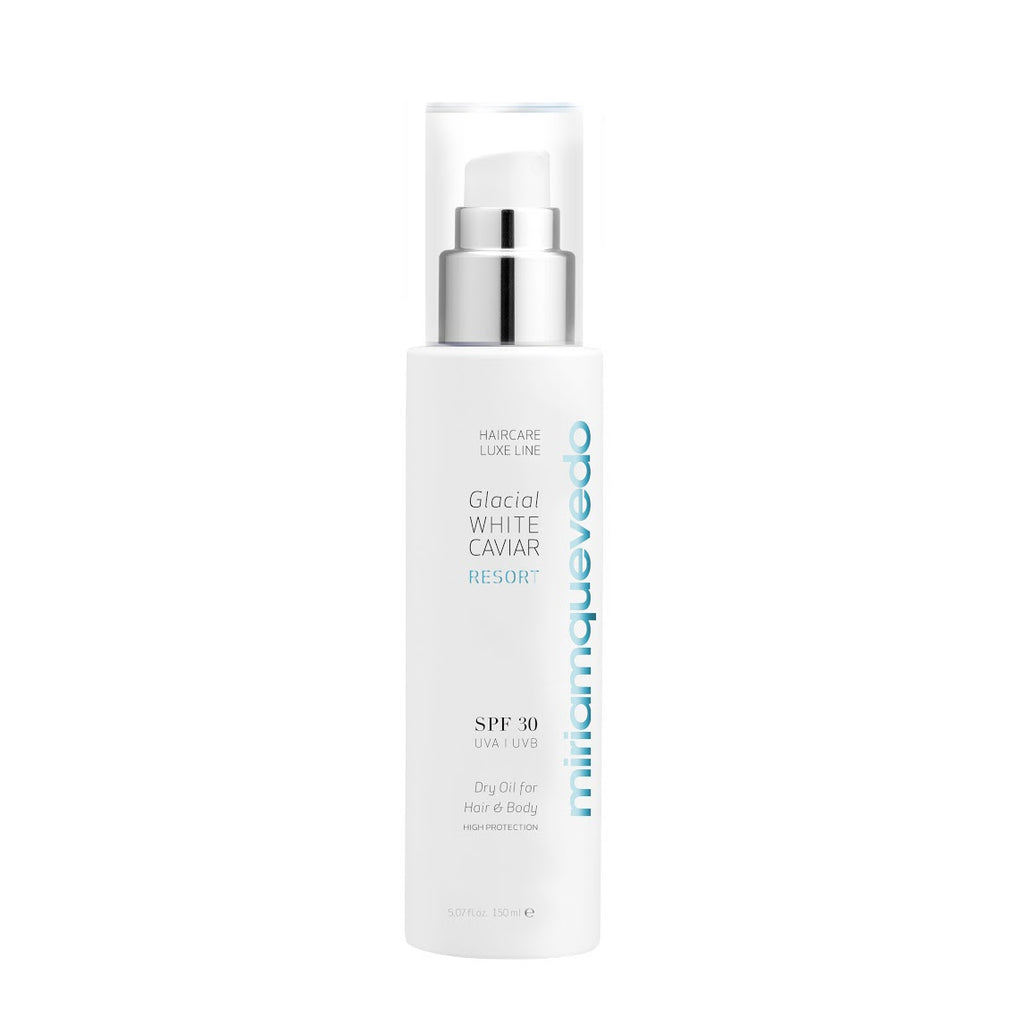 MQ GLACIAL WHITE CAVIAR RESORT SPF30 DRY OIL FOR HAIR AND BODY