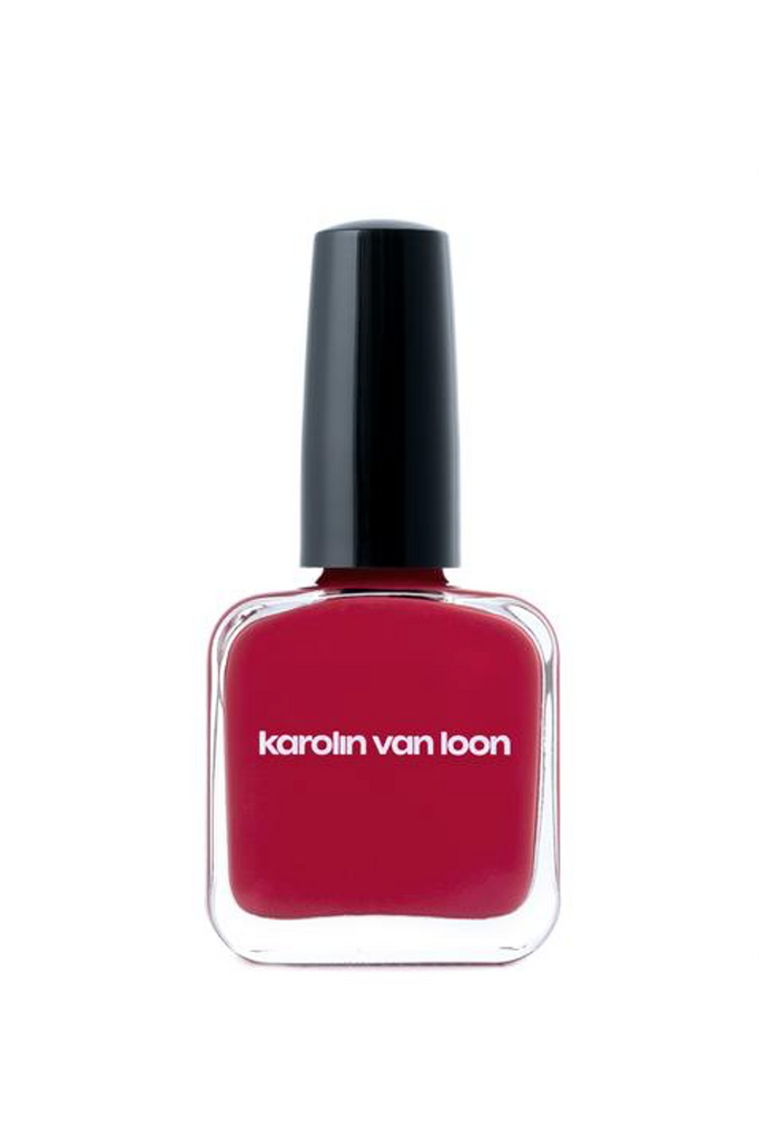 Karolin Van Loon Nail Polish 01 Rocher Rouge