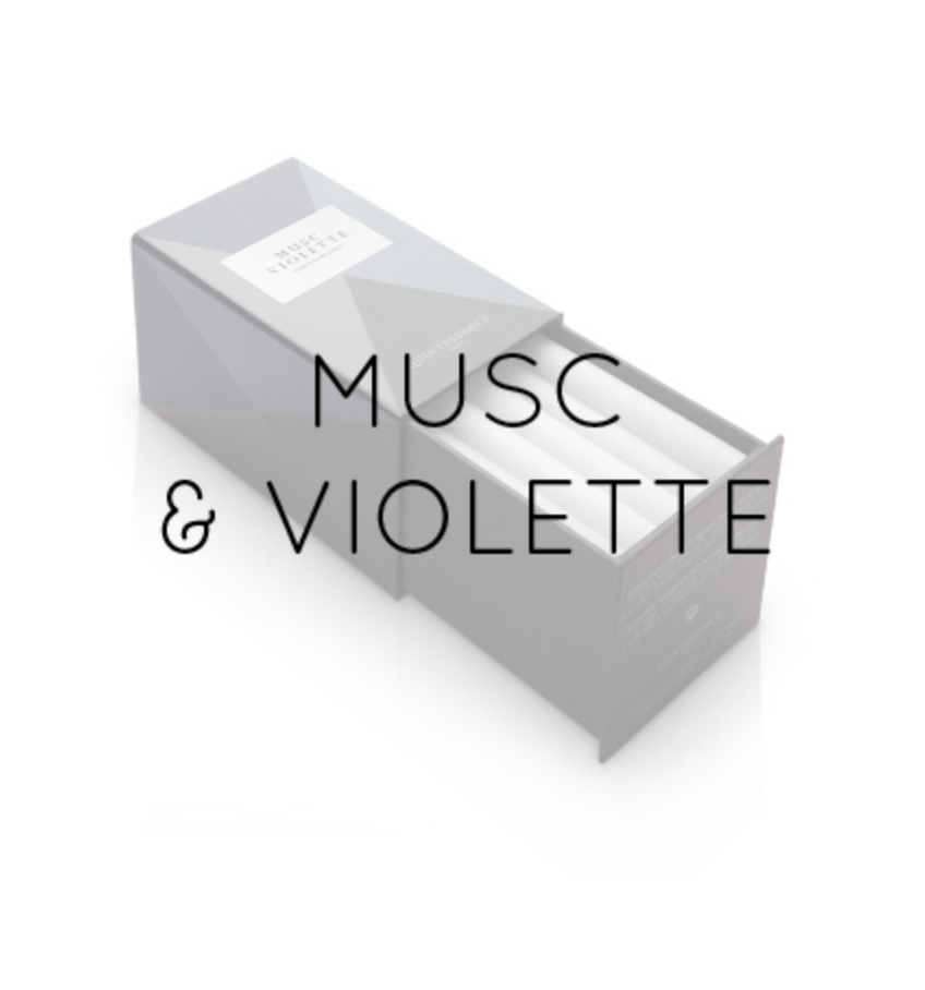 QUINTESSENCE PARIS Scented Tubes MUSC & VIOLETTE