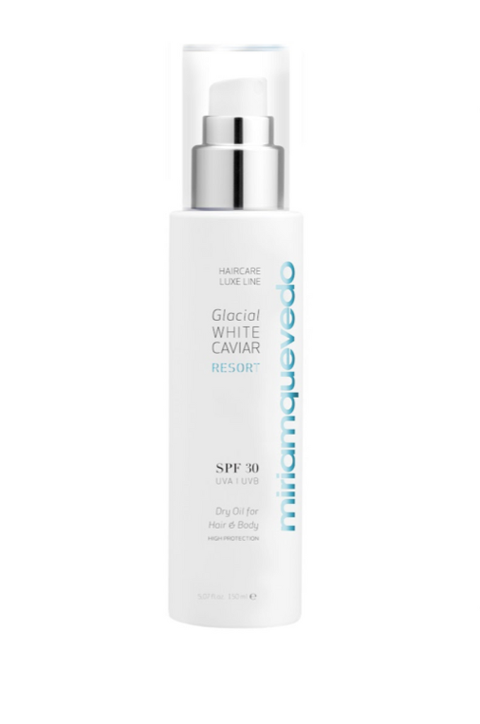 MQ GLACIAL WHITE CAVIAR RESORT SPF30 DRY OIL FOR HAIR AND BODY