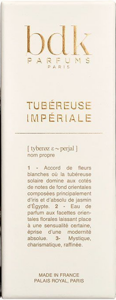 BDK Parfums PARIS Tubéreuse Impériale
