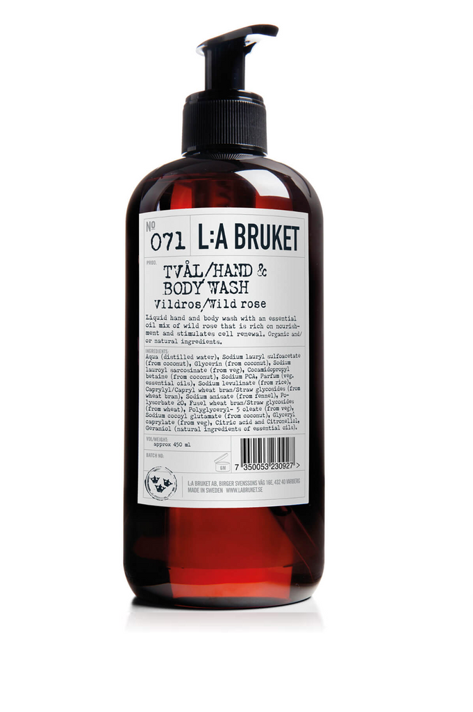 L:A BRUKET 071 Hand & body wash Wild Rose