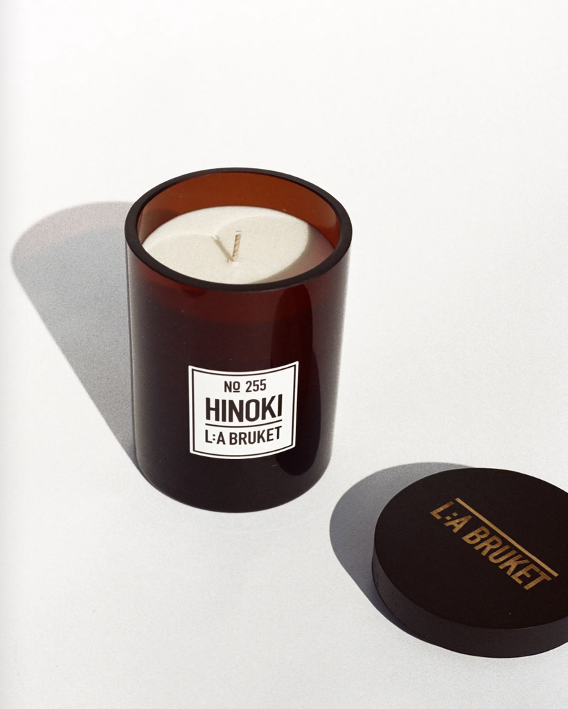 L:A BRUKET 255 Scented candle Hinoki 260g