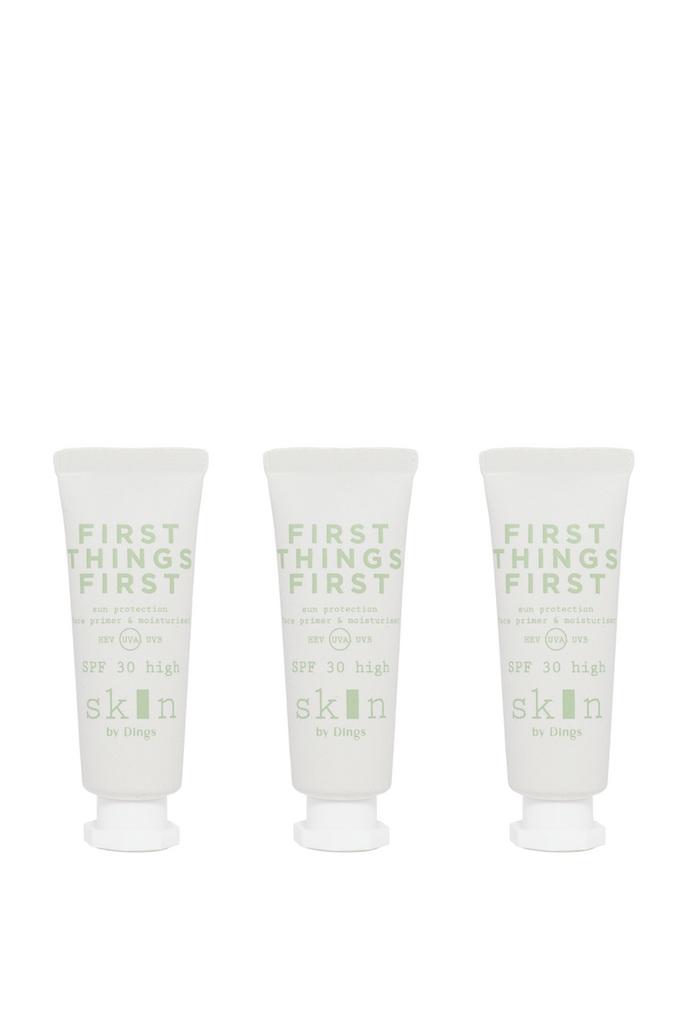 Skin by Dings FIRST THINGS FIRST – face primer & moisturiser SPF 30