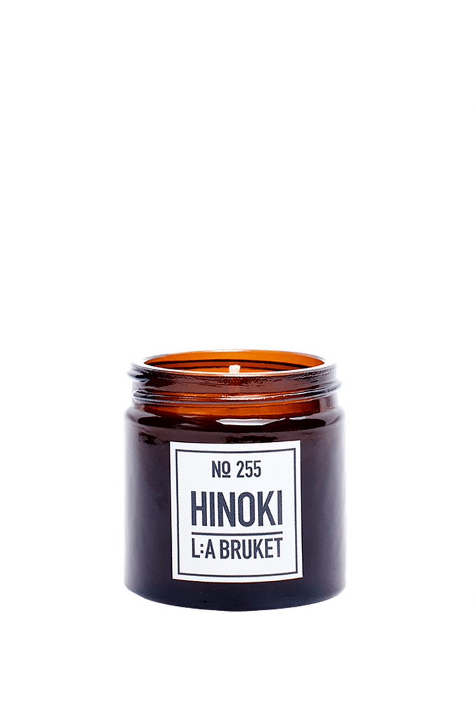 L:A BRUKET 255 Scented candle Hinoki 50g