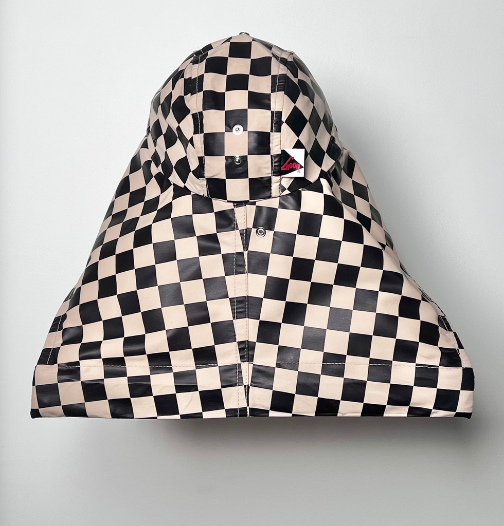 L'Hood The Ritza Checkerboard Black & Cream