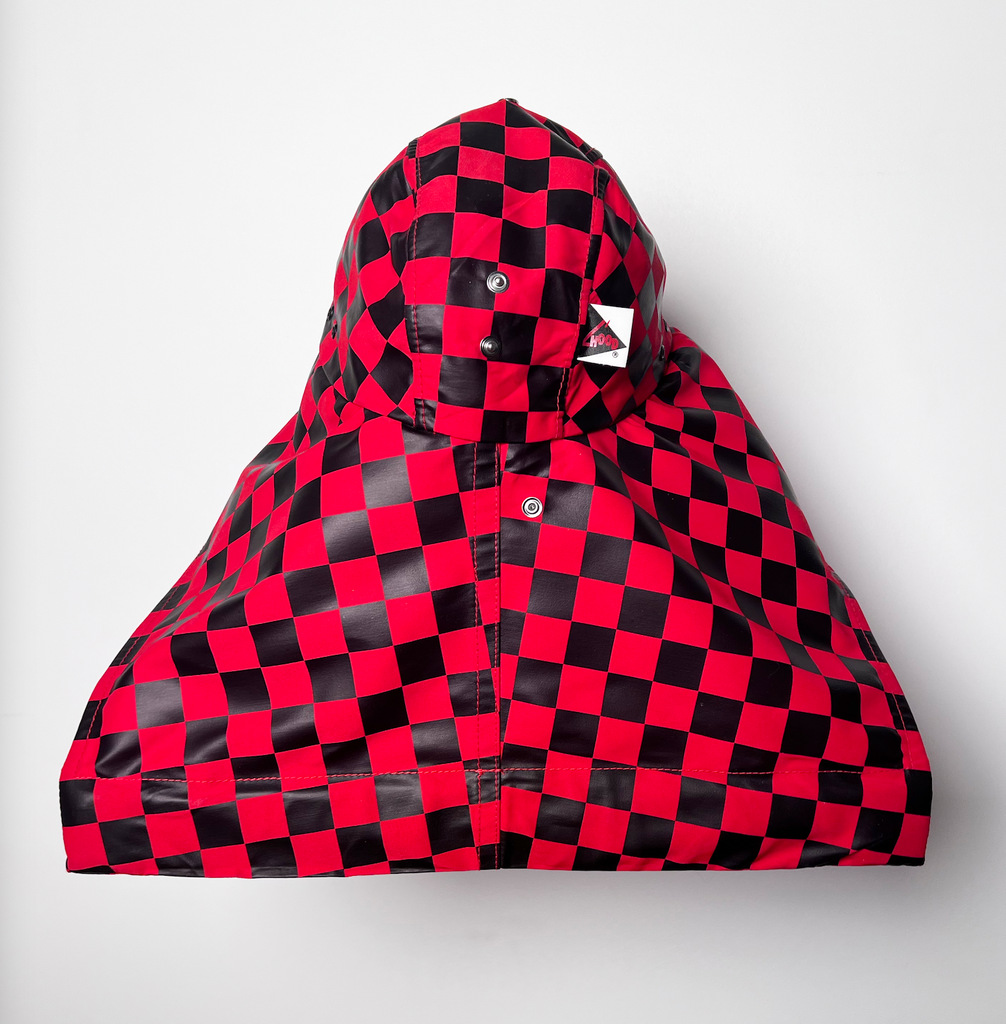 L'Hood The Ritza Checkerboard Black & Red
