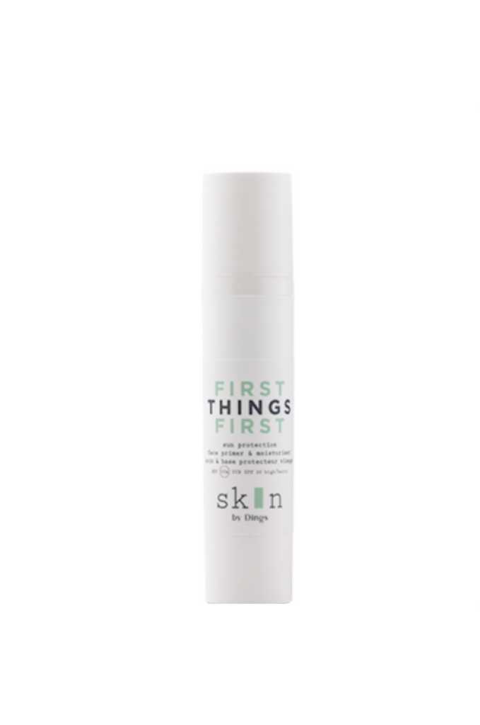 Skin by Dings FIRST THINGS FIRST – face primer & moisturiser SPF 30